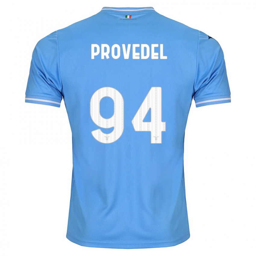 Mujer Camiseta Ivan Provedel #94 Azul 1ª Equipación 2023/24 La Camisa Perú