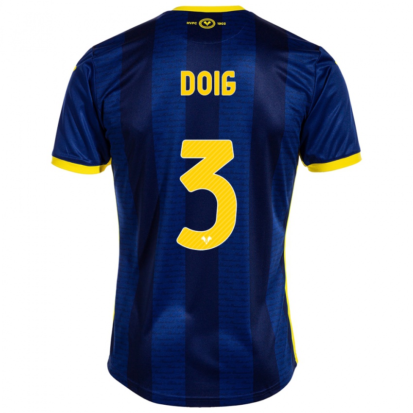Mujer Camiseta Josh Doig #3 Armada 1ª Equipación 2023/24 La Camisa Perú
