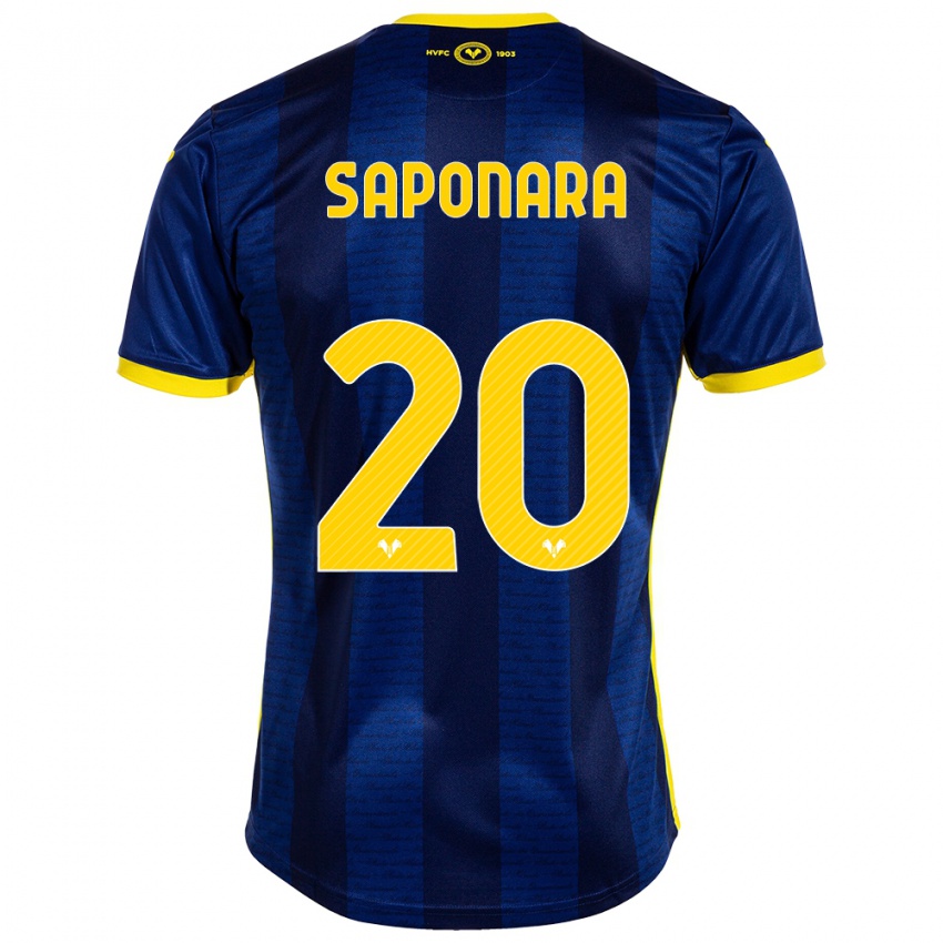 Mujer Camiseta Riccardo Saponara #20 Armada 1ª Equipación 2023/24 La Camisa Perú
