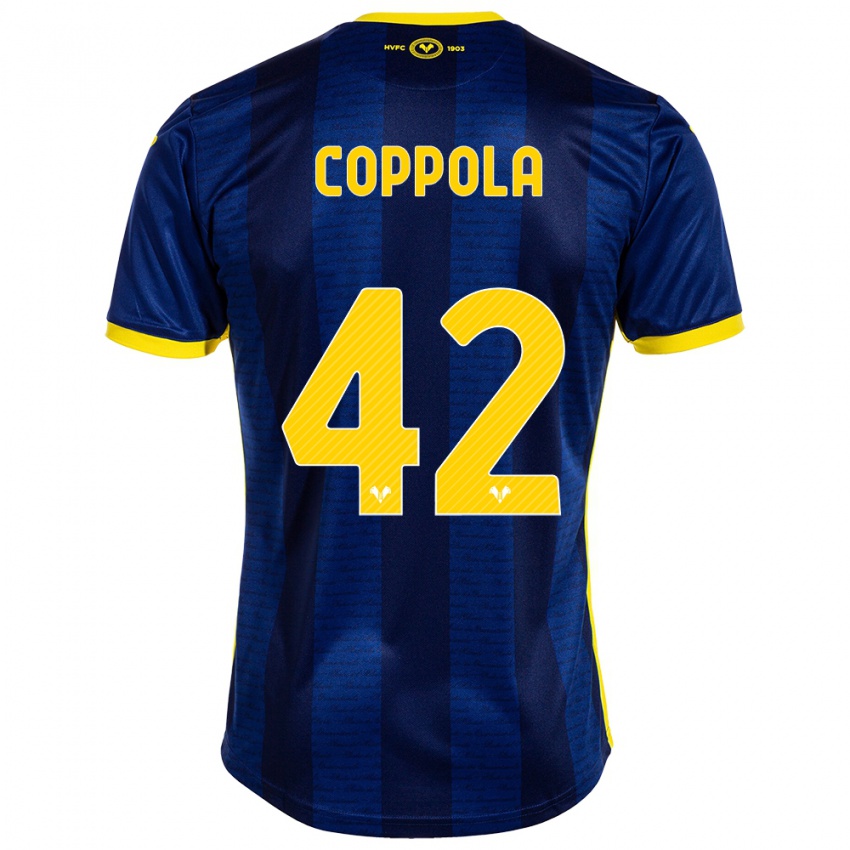 Mujer Camiseta Diego Coppola #42 Armada 1ª Equipación 2023/24 La Camisa Perú