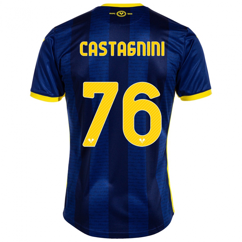 Mujer Camiseta Mirko Castagnini #76 Armada 1ª Equipación 2023/24 La Camisa Perú