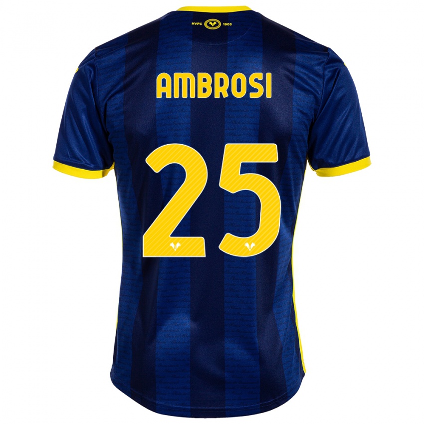 Mujer Camiseta Caterina Ambrosi #25 Armada 1ª Equipación 2023/24 La Camisa Perú