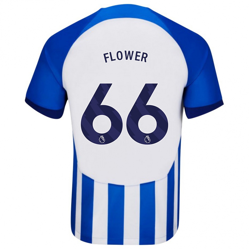 Mujer Camiseta Louis Flower #66 Azul 1ª Equipación 2023/24 La Camisa Perú