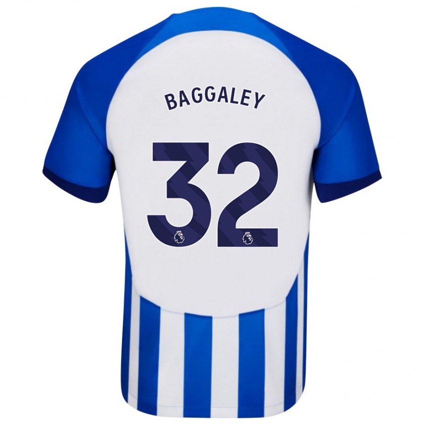 Mujer Camiseta Sophie Baggaley #32 Azul 1ª Equipación 2023/24 La Camisa Perú