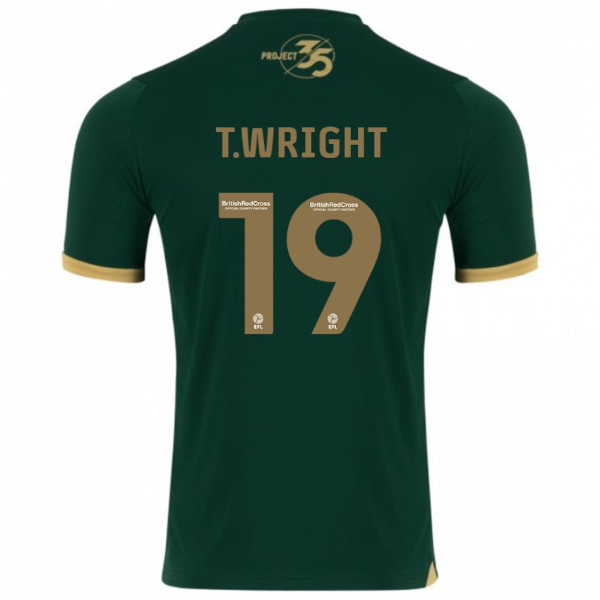Mujer Camiseta Tyreik Wright #19 Verde 1ª Equipación 2023/24 La Camisa Perú