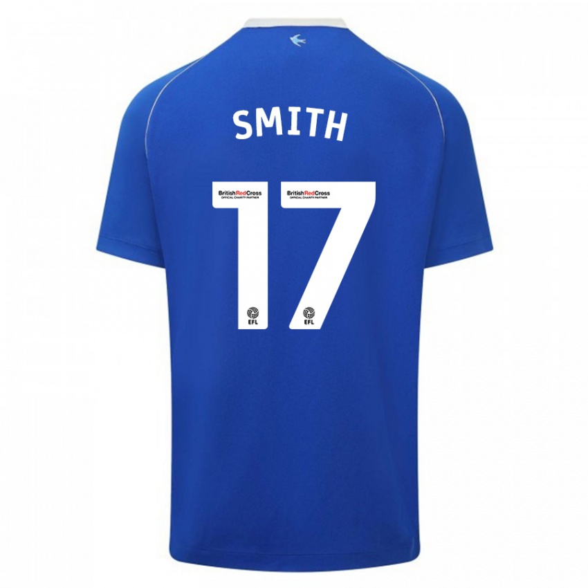 Mujer Camiseta Hollie Smith #17 Azul 1ª Equipación 2023/24 La Camisa Perú