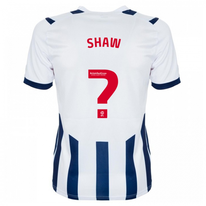 Mujer Camiseta Josh Shaw #0 Blanco 1ª Equipación 2023/24 La Camisa Perú