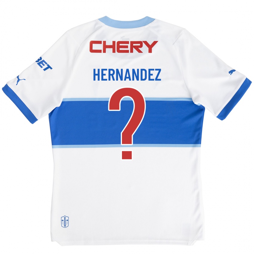 Mujer Camiseta Luis Felipe Hernández #0 Blanco 1ª Equipación 2023/24 La Camisa Perú