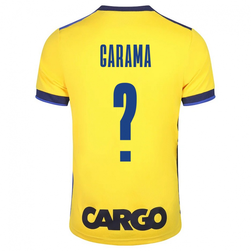 Mujer Camiseta Ben Garama #0 Amarillo 1ª Equipación 2023/24 La Camisa Perú