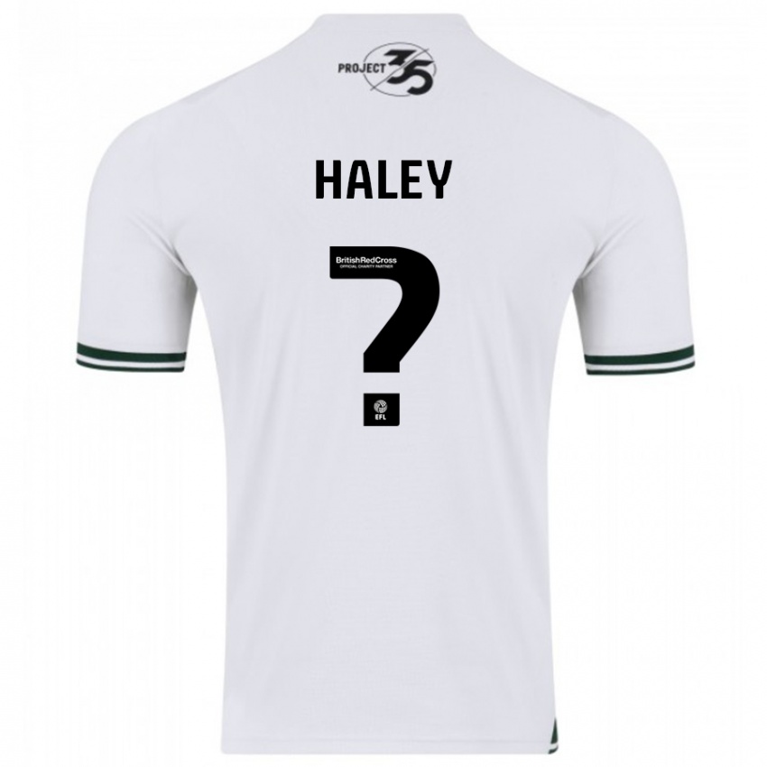 Mujer Camiseta Toby Haley #0 Blanco 2ª Equipación 2023/24 La Camisa Perú