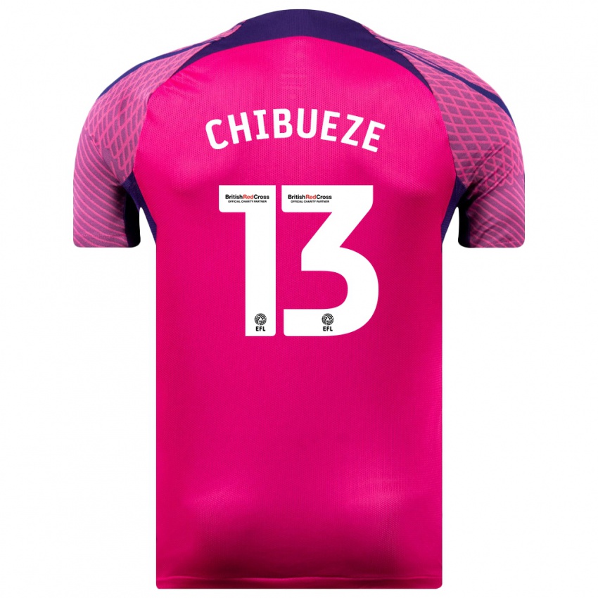 Mujer Camiseta Kelechi Chibueze #13 Morado 2ª Equipación 2023/24 La Camisa Perú