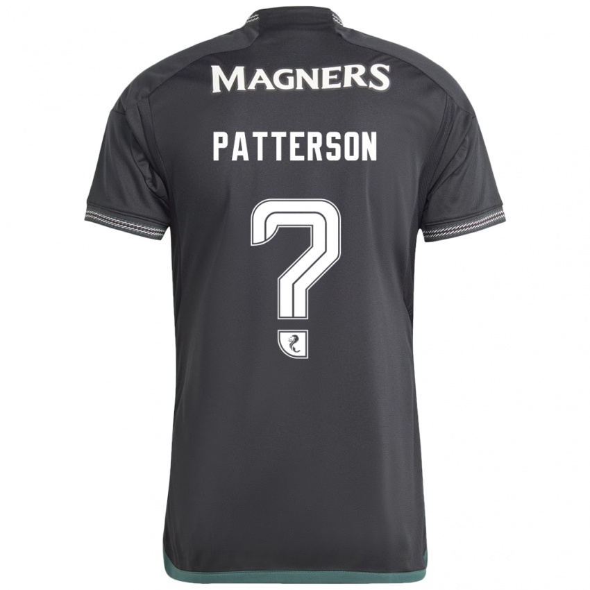 Mujer Camiseta Cameron Patterson #0 Negro 2ª Equipación 2023/24 La Camisa Perú