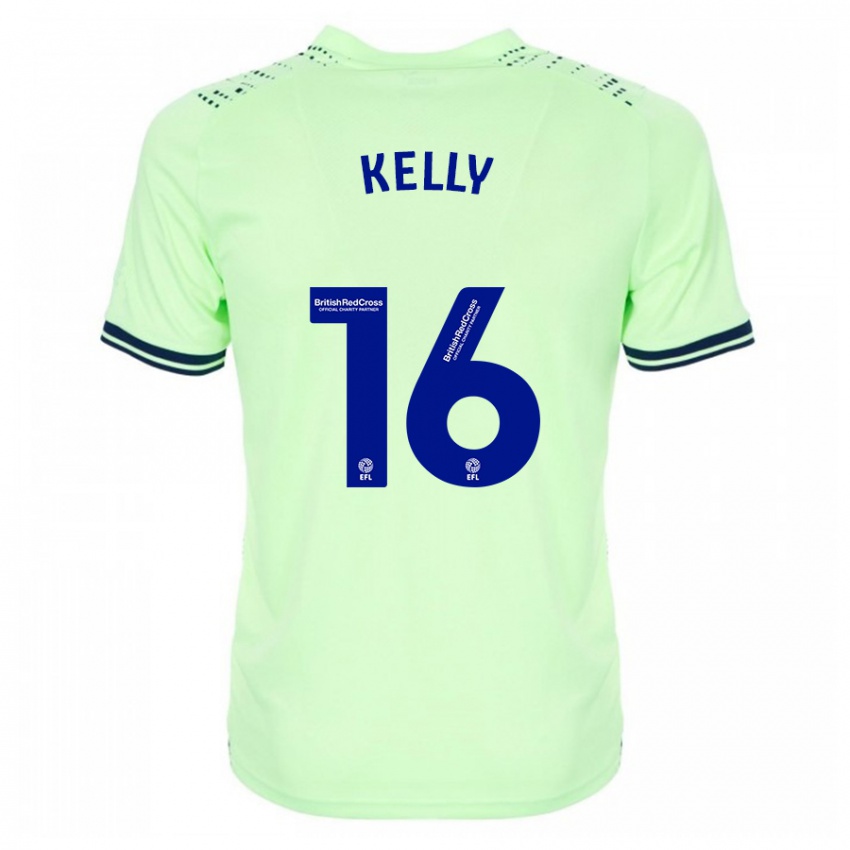 Mujer Camiseta Martin Kelly #16 Armada 2ª Equipación 2023/24 La Camisa Perú