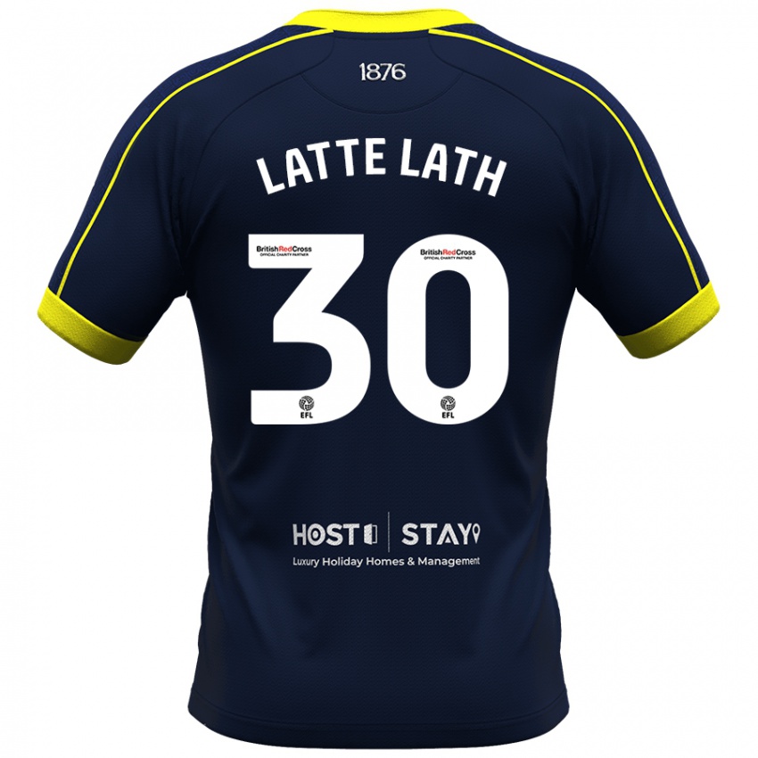 Mujer Camiseta Emmanuel Latte Lath #30 Armada 2ª Equipación 2023/24 La Camisa Perú