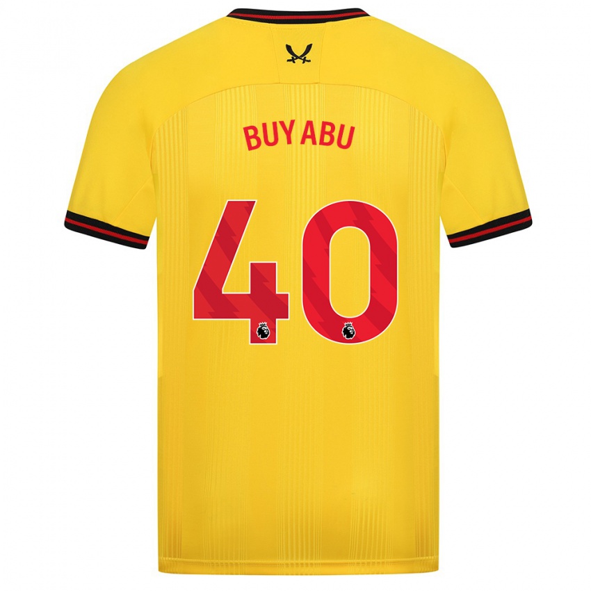 Mujer Camiseta Jili Buyabu #40 Amarillo 2ª Equipación 2023/24 La Camisa Perú