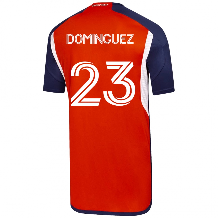 Mujer Camiseta Nery Dominguez #23 Blanco 2ª Equipación 2023/24 La Camisa Perú