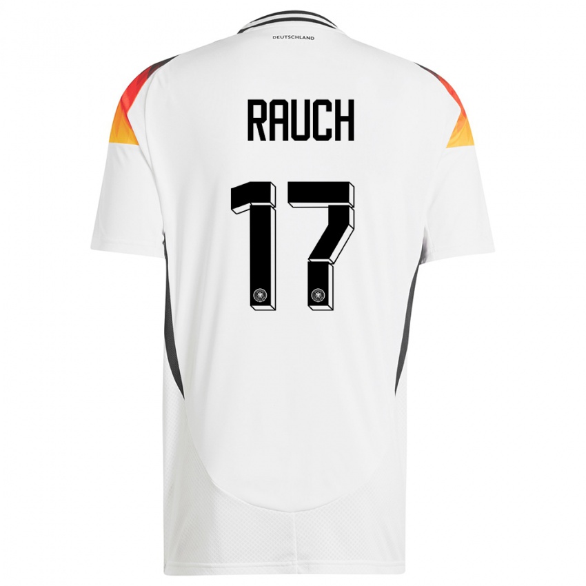 Niño Camiseta Alemania Felicitas Rauch #17 Blanco 1ª Equipación 24-26 La Camisa Perú