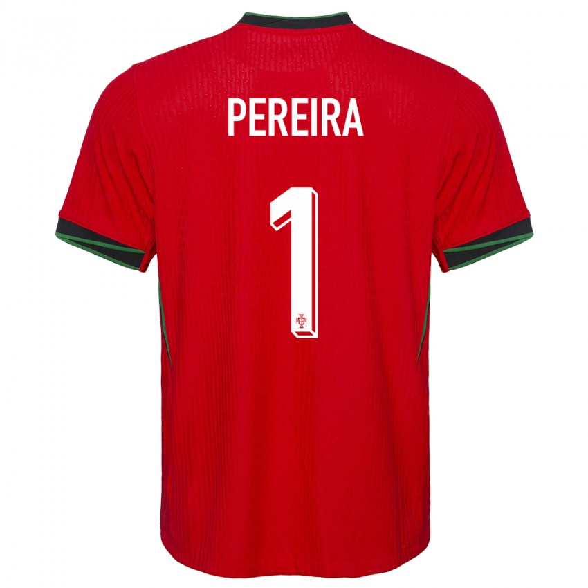 Niño Camiseta Portugal Ines Pereira #1 Rojo 1ª Equipación 24-26 La Camisa Perú