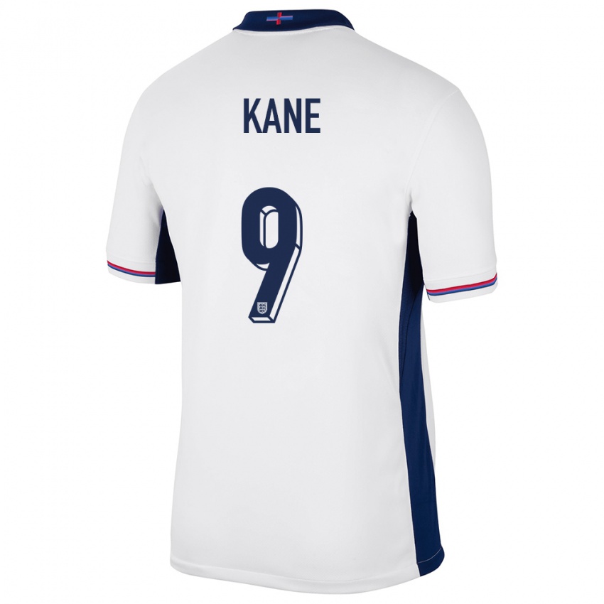 Niño Camiseta Inglaterra Harry Kane #9 Blanco 1ª Equipación 24-26 La Camisa Perú