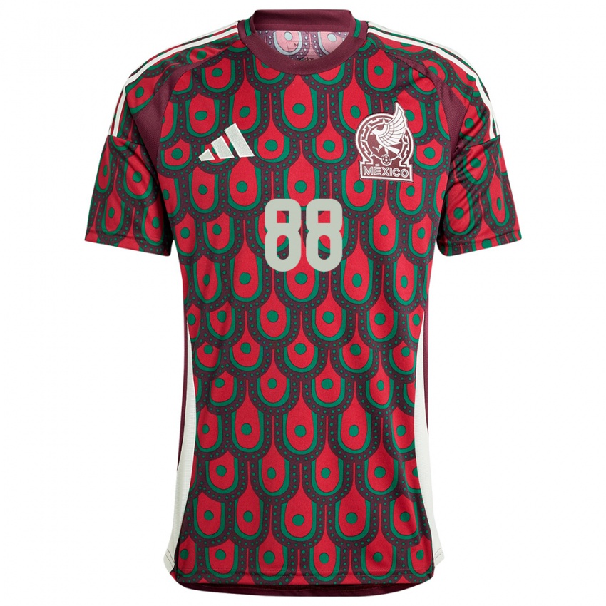 Niño Camiseta México Maricarmen Reyes #88 Granate 1ª Equipación 24-26 La Camisa Perú