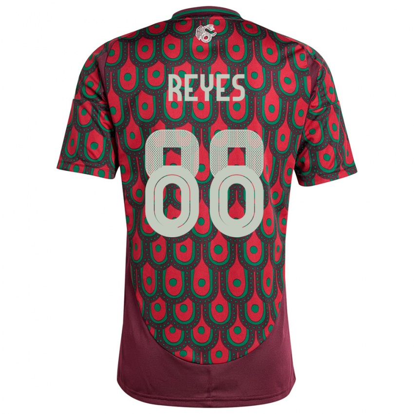 Niño Camiseta México Maricarmen Reyes #88 Granate 1ª Equipación 24-26 La Camisa Perú