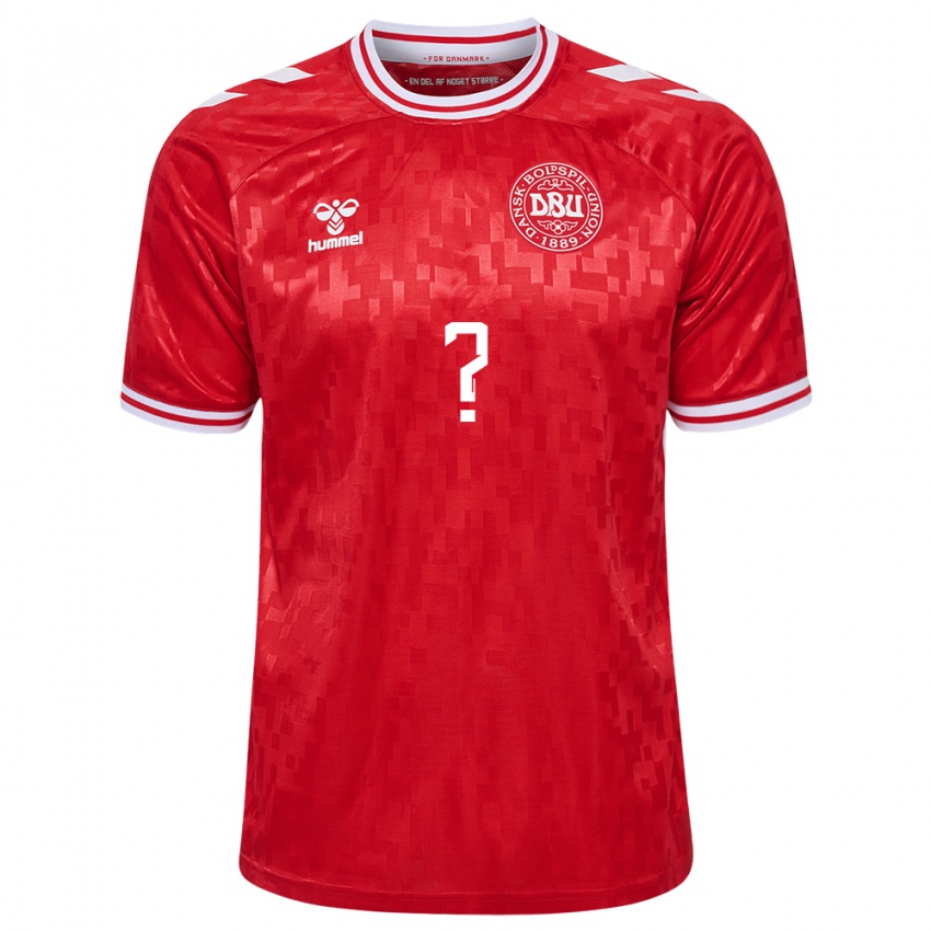 Niño Camiseta Dinamarca Mikkel Kristensen #0 Rojo 1ª Equipación 24-26 La Camisa Perú