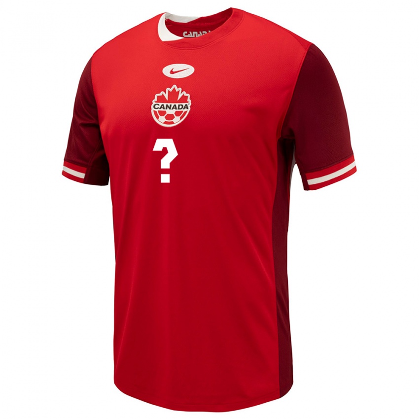 Niño Camiseta Canadá Samuel Banfi #0 Rojo 1ª Equipación 24-26 La Camisa Perú