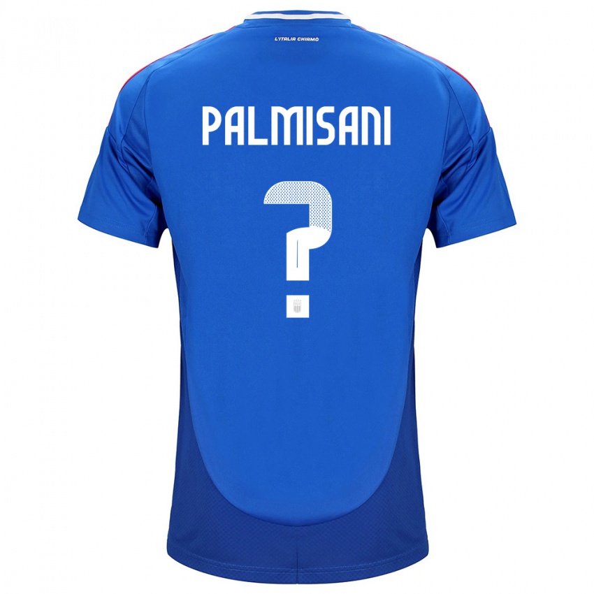 Niño Camiseta Italia Lorenzo Palmisani #0 Azul 1ª Equipación 24-26 La Camisa Perú