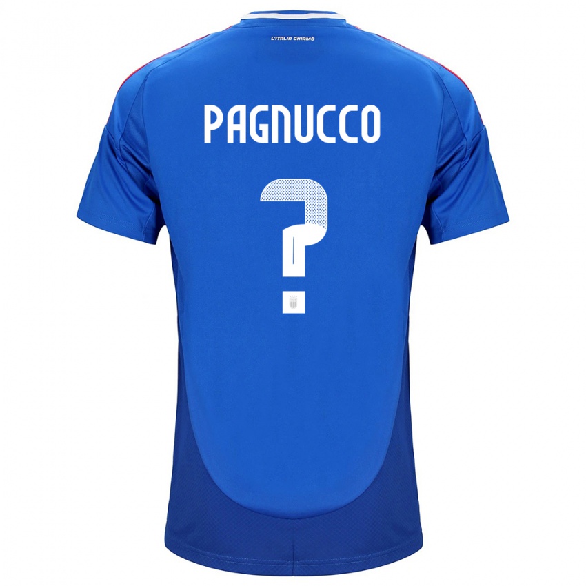 Niño Camiseta Italia Filippo Pagnucco #0 Azul 1ª Equipación 24-26 La Camisa Perú