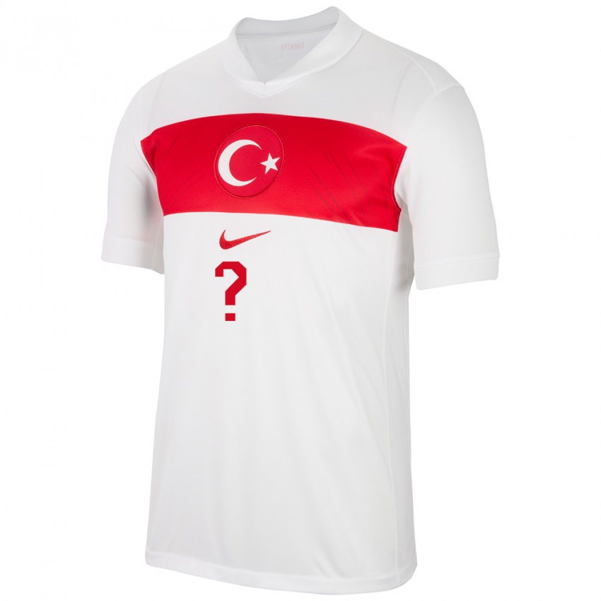 Niño Camiseta Turquía Senem Pınar Özer #0 Blanco 1ª Equipación 24-26 La Camisa Perú