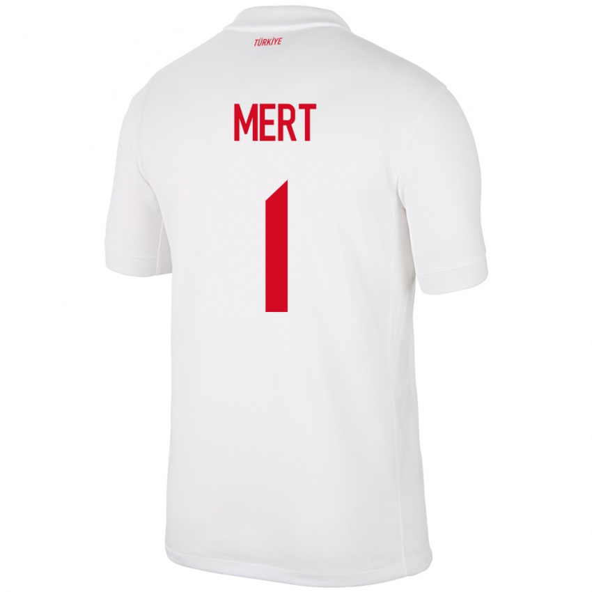 Niño Camiseta Turquía Mert Günok #1 Blanco 1ª Equipación 24-26 La Camisa Perú