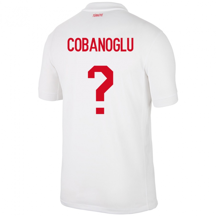 Niño Camiseta Turquía Ahmet Çobanoğlu #0 Blanco 1ª Equipación 24-26 La Camisa Perú