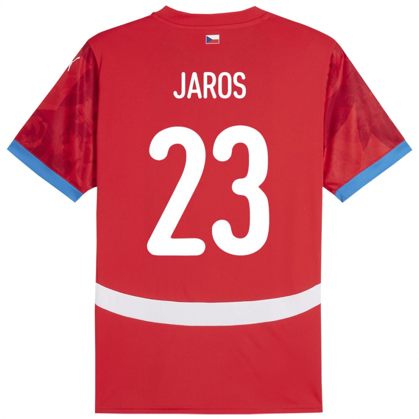 Niño Camiseta Chequia Vitezslav Jaros #23 Rojo 1ª Equipación 24-26 La Camisa Perú