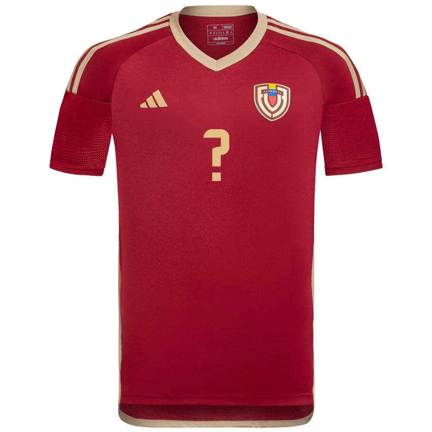 Niño Camiseta Venezuela Álex Delgado #0 Borgoña 1ª Equipación 24-26 La Camisa Perú