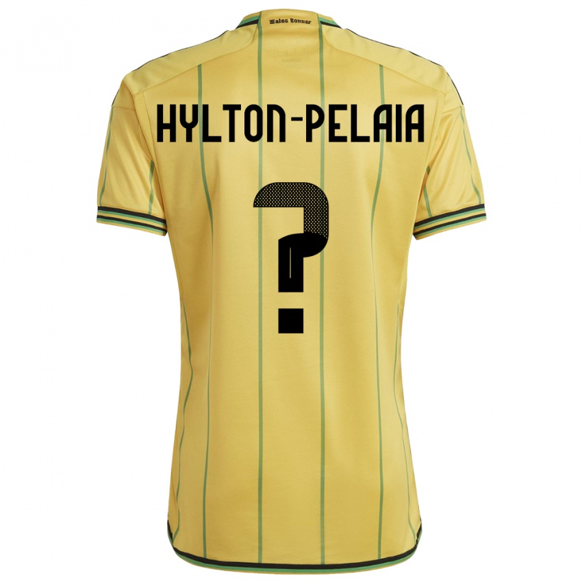 Niño Camiseta Jamaica Jayda Hylton-Pelaia #0 Amarillo 1ª Equipación 24-26 La Camisa Perú