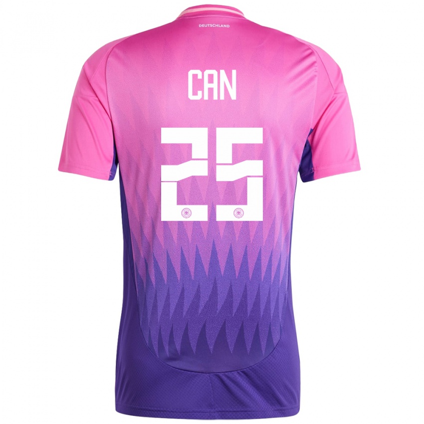 Niño Camiseta Alemania Emre Can #25 Rosado Morado 2ª Equipación 24-26 La Camisa Perú