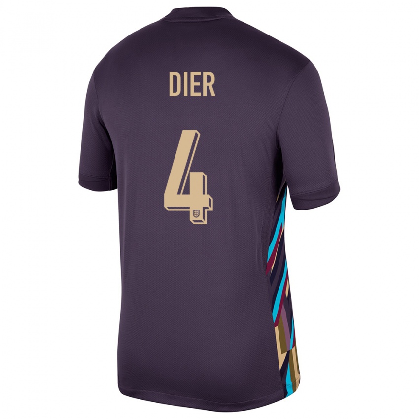 Niño Camiseta Inglaterra Eric Dier #4 Pasa Oscura 2ª Equipación 24-26 La Camisa Perú