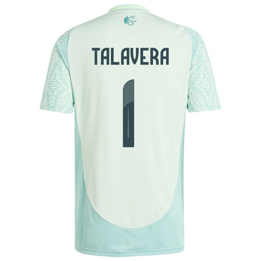 Niño Camiseta México Alfredo Talavera #1 Lino Verde 2ª Equipación 24-26 La Camisa Perú