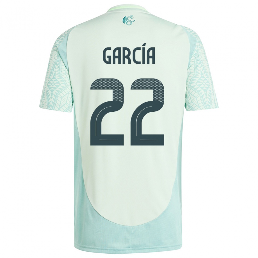 Niño Camiseta México Diana Garcia #22 Lino Verde 2ª Equipación 24-26 La Camisa Perú