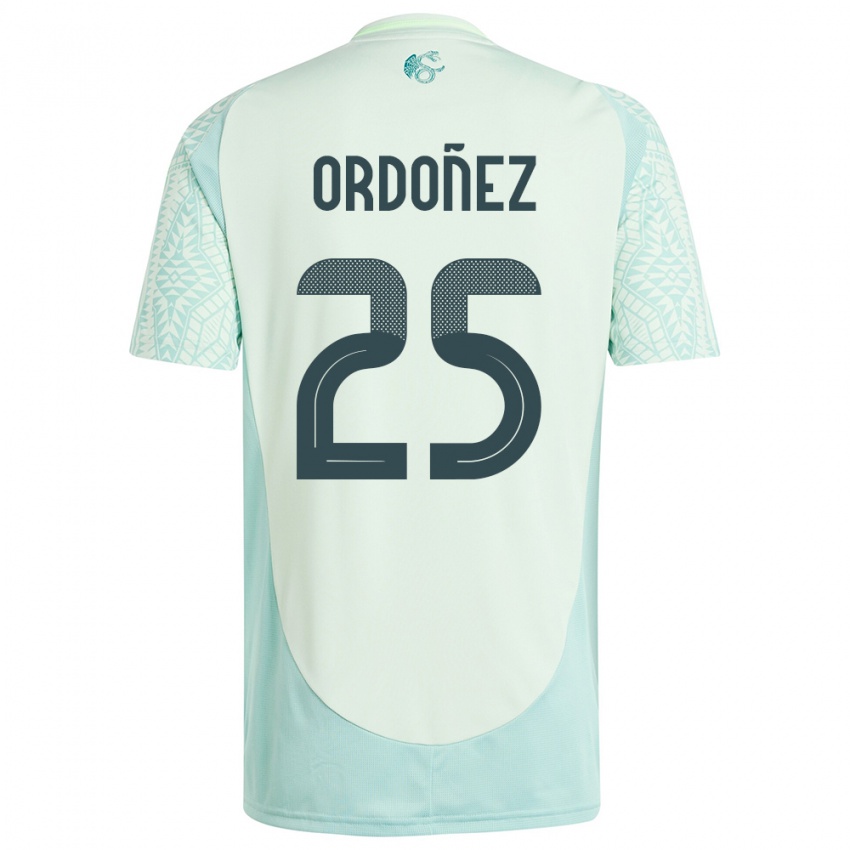 Niño Camiseta México Diana Ordonez #25 Lino Verde 2ª Equipación 24-26 La Camisa Perú