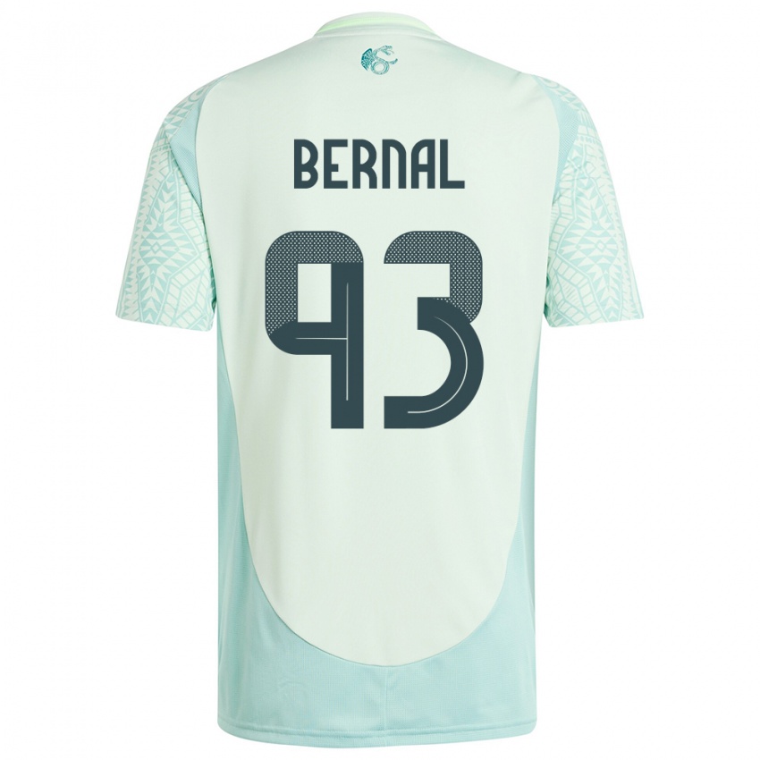 Niño Camiseta México Rebeca Bernal #93 Lino Verde 2ª Equipación 24-26 La Camisa Perú