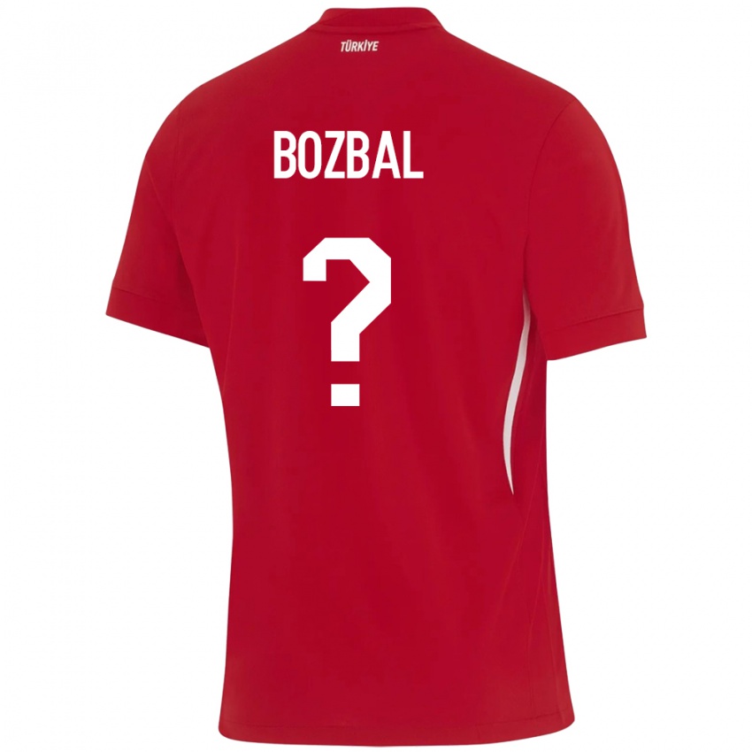 Niño Camiseta Turquía Birsen Bozbal #0 Rojo 2ª Equipación 24-26 La Camisa Perú