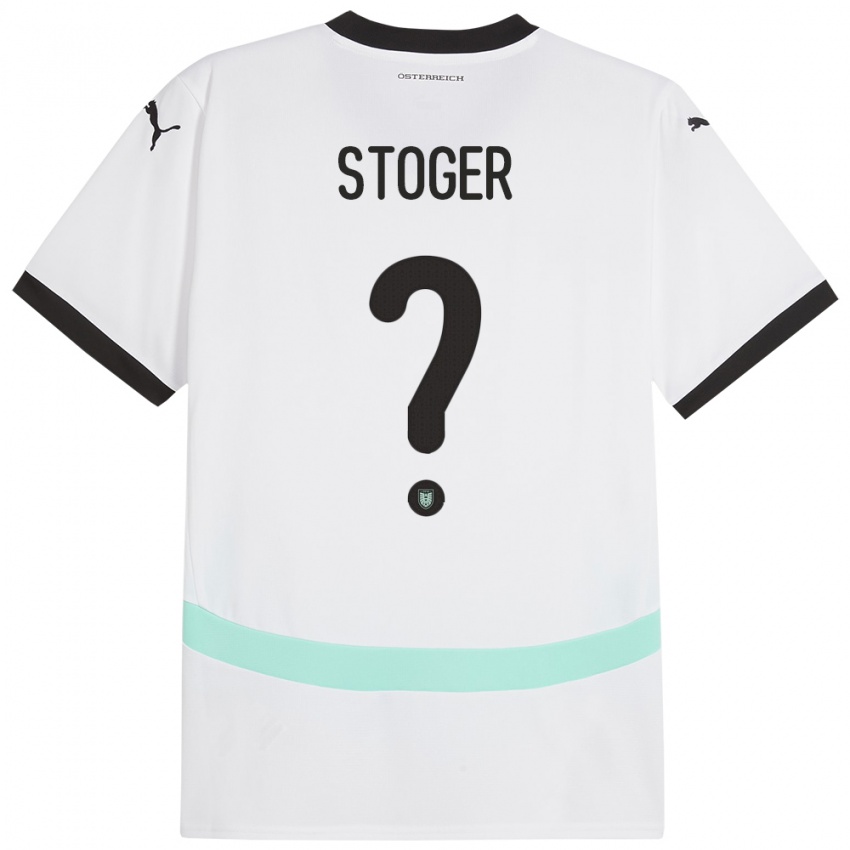 Niño Camiseta Austria Marcel Stöger #0 Blanco 2ª Equipación 24-26 La Camisa Perú