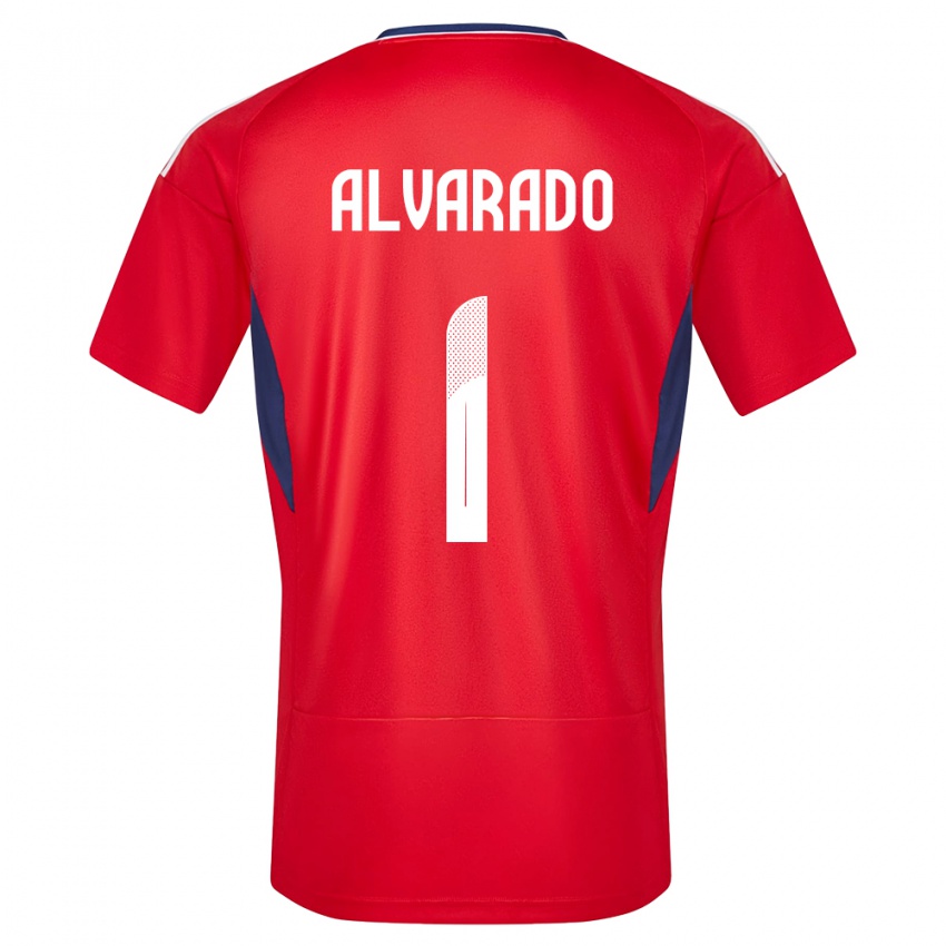 Hombre Camiseta Costa Rica Esteban Alvarado #1 Rojo 1ª Equipación 24-26 La Camisa Perú