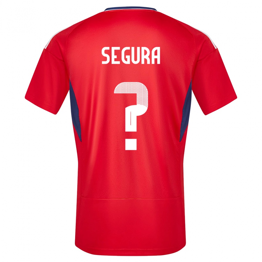 Hombre Camiseta Costa Rica Oscar Segura #0 Rojo 1ª Equipación 24-26 La Camisa Perú