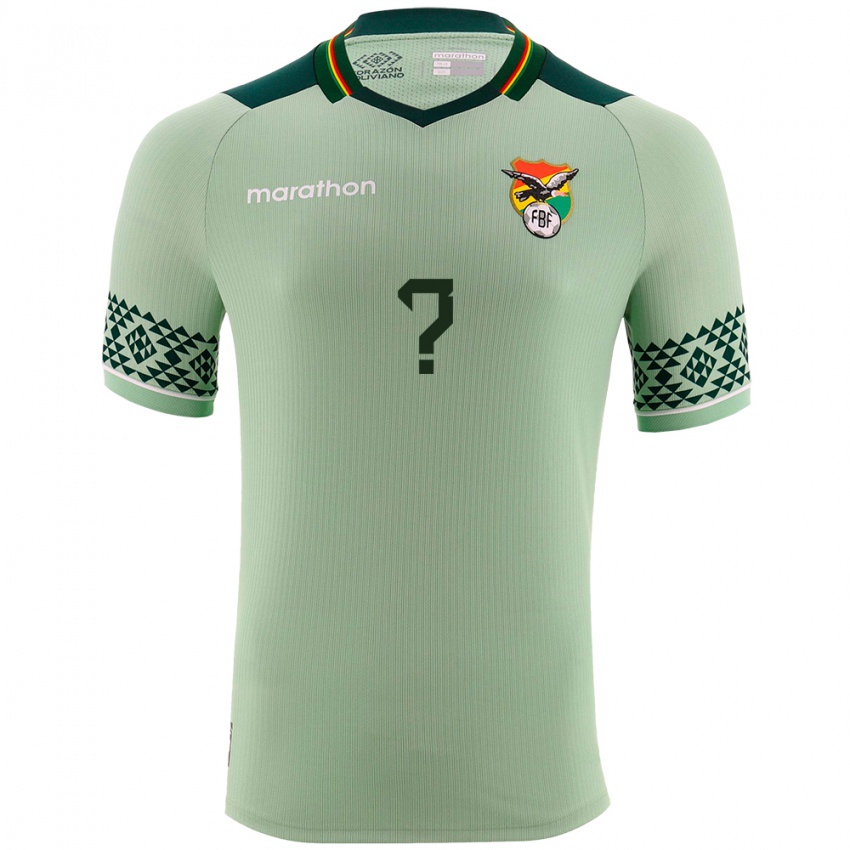 Hombre Camiseta Bolivia Amelia Daily Salas #0 Verde Claro 1ª Equipación 24-26 La Camisa Perú