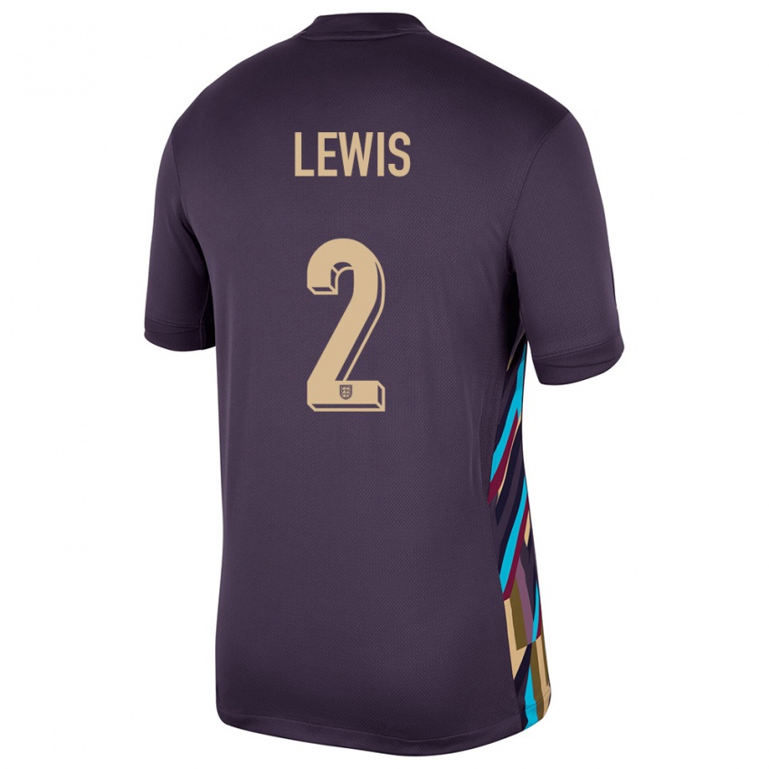 Hombre Camiseta Inglaterra Rico Lewis #2 Pasa Oscura 2ª Equipación 24-26 La Camisa Perú