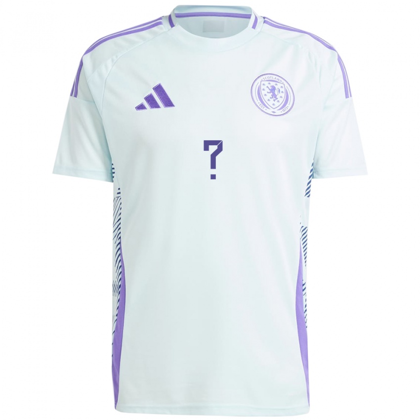 Hombre Camiseta Escocia Malachi Sharpe #0 Azul Menta Claro 2ª Equipación 24-26 La Camisa Perú