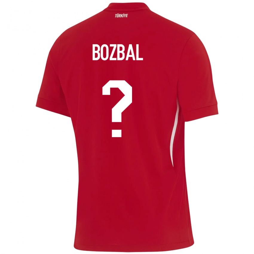 Hombre Camiseta Turquía Birsen Bozbal #0 Rojo 2ª Equipación 24-26 La Camisa Perú