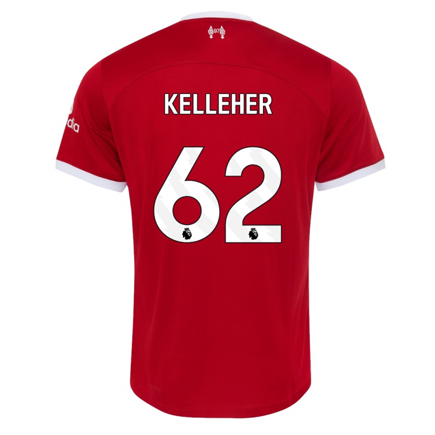 Niño Camiseta Caoimhin Kelleher #62 Rojo 1ª Equipación 2023/24 La Camisa Perú